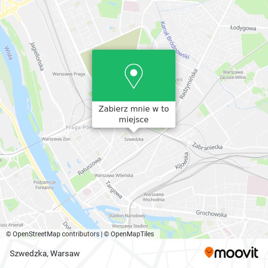 Mapa Szwedzka