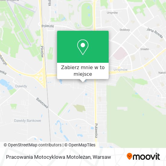 Mapa Pracowania Motocyklowa Motoleżan