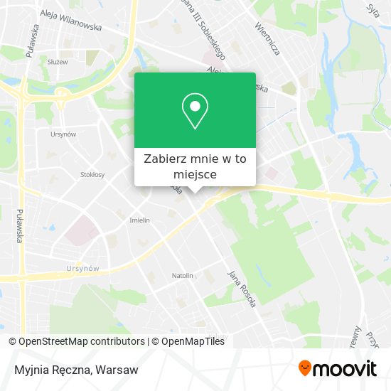 Mapa Myjnia Ręczna