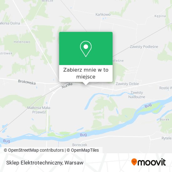 Mapa Sklep Elektrotechniczny