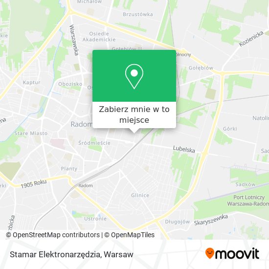 Mapa Stamar Elektronarzędzia