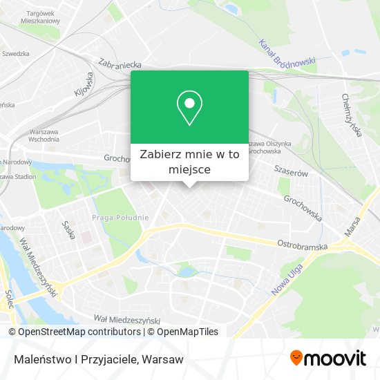 Mapa Maleństwo I Przyjaciele