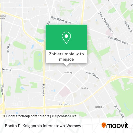 Mapa Bonito.Pl Księgarnia Internetowa