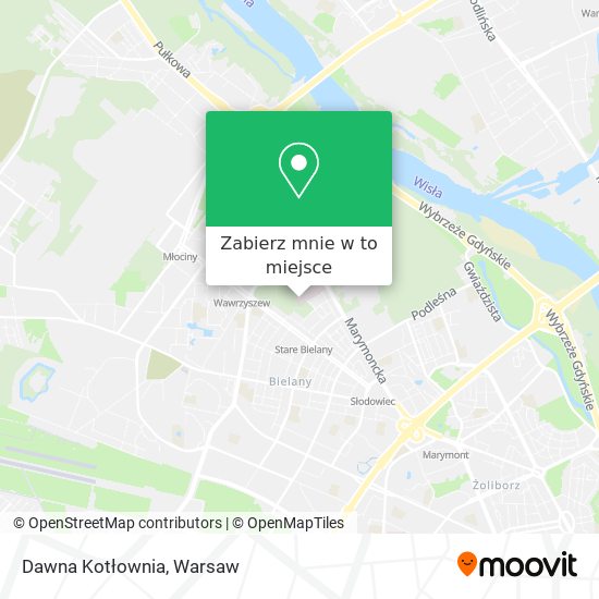 Mapa Dawna Kotłownia