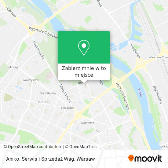 Mapa Aniko. Serwis I Sprzedaż Wag