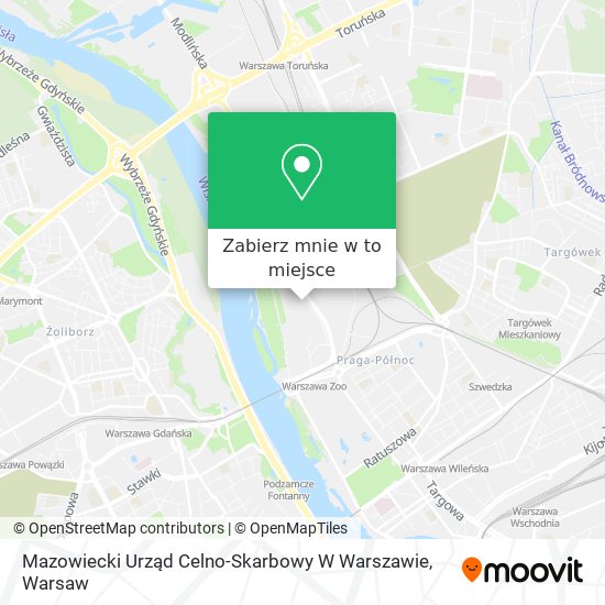 Mapa Mazowiecki Urząd Celno-Skarbowy W Warszawie