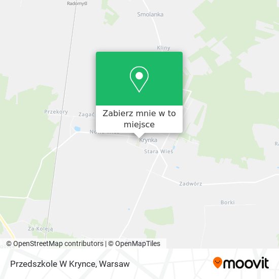 Mapa Przedszkole W Krynce