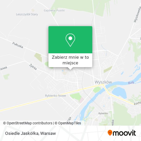 Mapa Osiedle Jaskółka