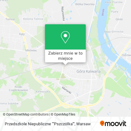 Mapa Przedszkole Niepubliczne ""Pszczółka""