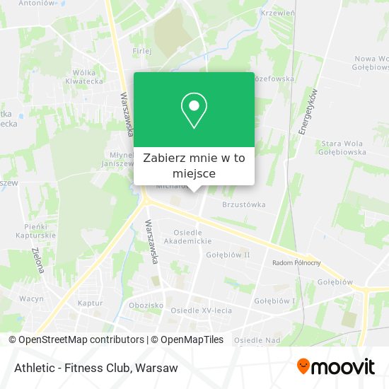 Mapa Athletic - Fitness Club