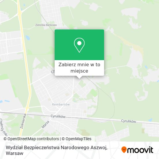 Mapa Wydział Bezpieczeństwa Narodowego Aszwoj