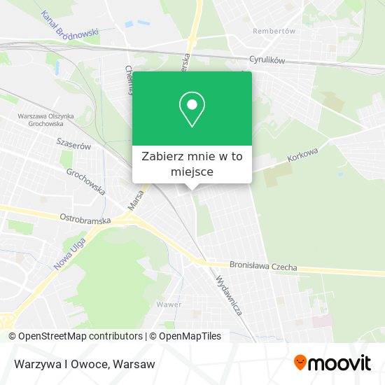 Mapa Warzywa I Owoce