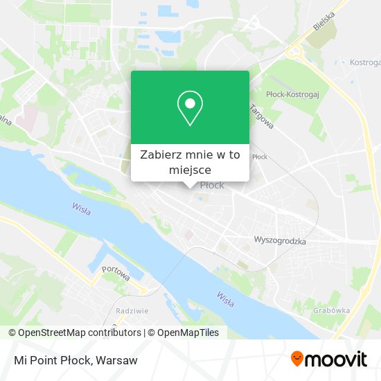 Mapa Mi Point Płock