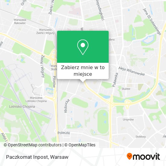 Mapa Paczkomat Inpost