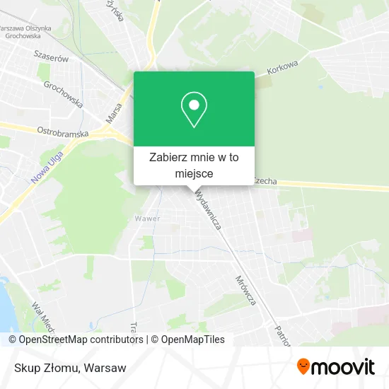 Mapa Skup Złomu