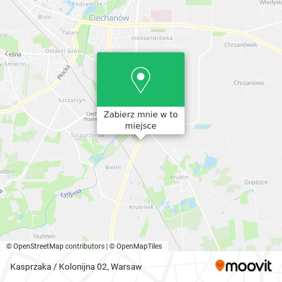 Mapa Kasprzaka / Kolonijna 02