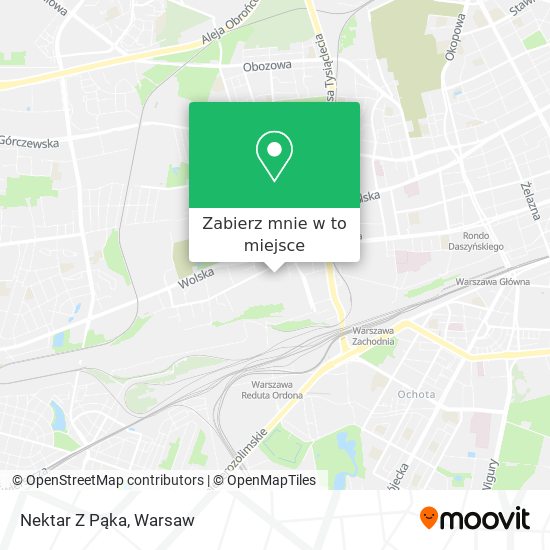 Mapa Nektar Z Pąka