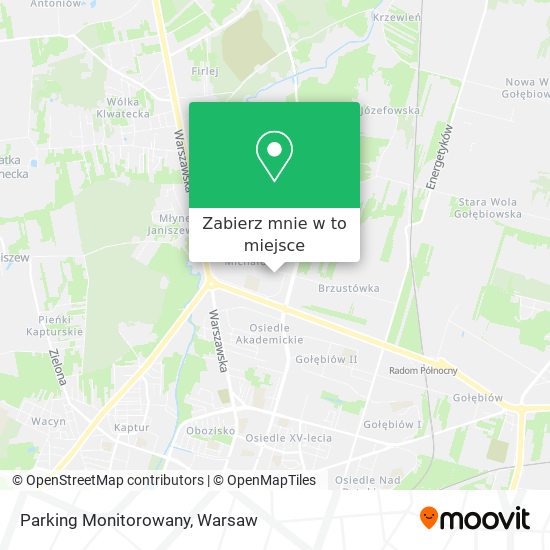 Mapa Parking Monitorowany