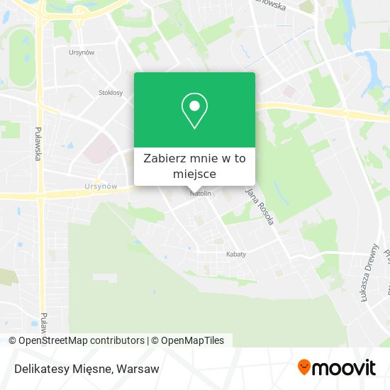 Mapa Delikatesy Mięsne