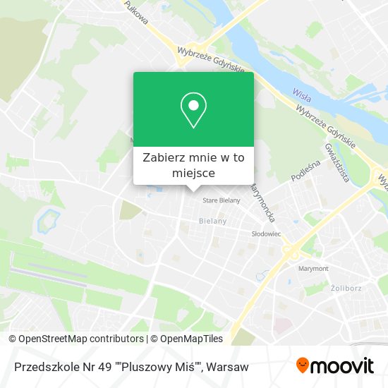 Mapa Przedszkole Nr 49 ""Pluszowy Miś""