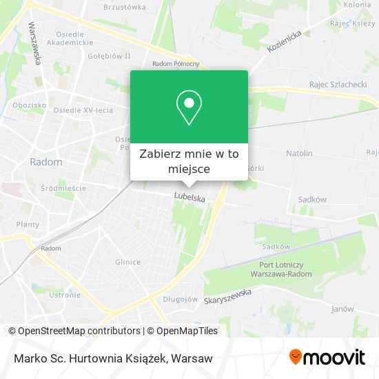 Mapa Marko Sc. Hurtownia Książek