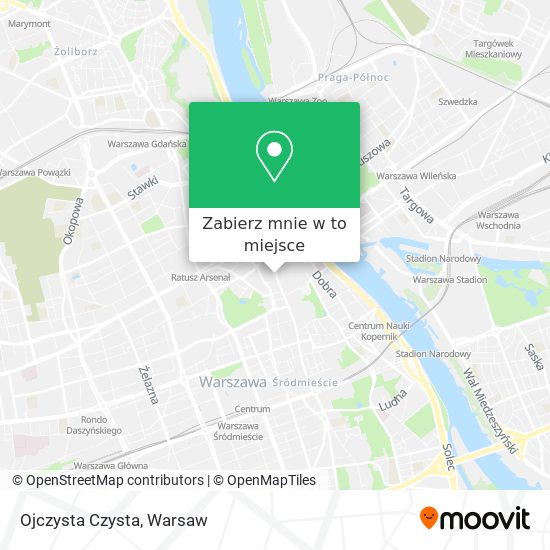 Mapa Ojczysta Czysta