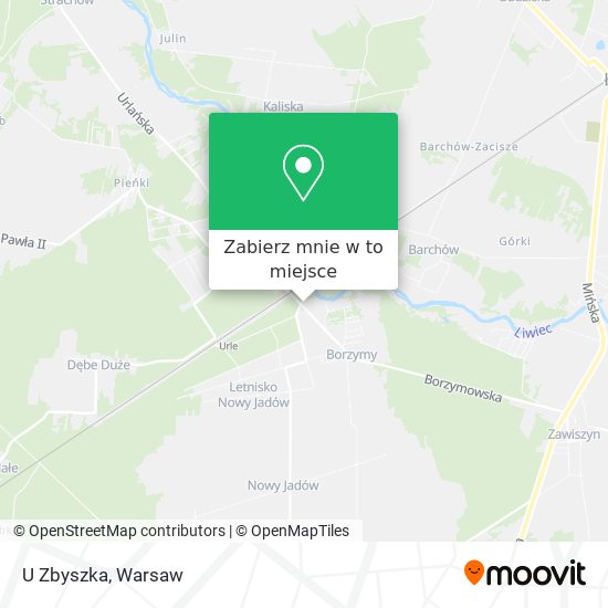 Mapa U Zbyszka