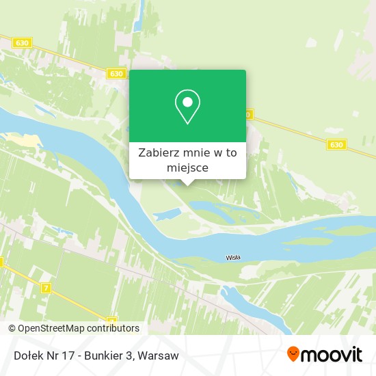 Mapa Dołek Nr 17 - Bunkier 3