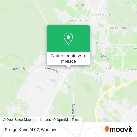 Mapa Struga-Kościół 02