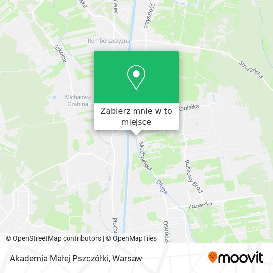 Mapa Akademia Małej Pszczółki