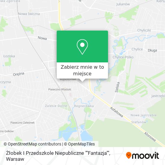 Mapa Żłobek I Przedszkole Niepubliczne ""Fantazja""