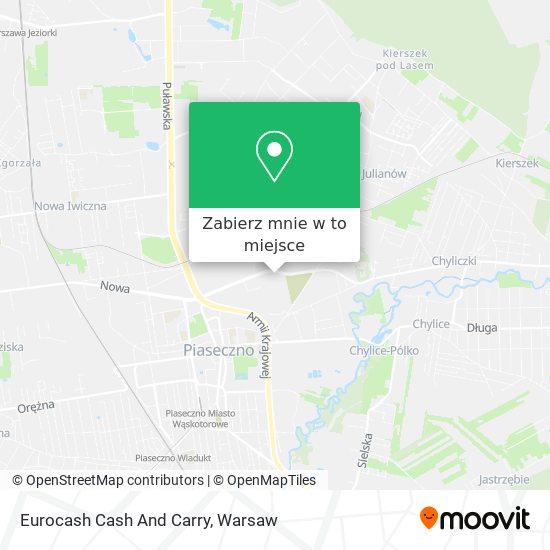 Mapa Eurocash Cash And Carry