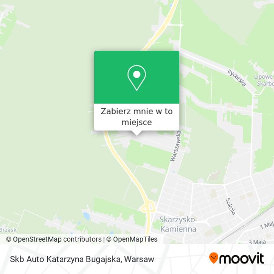 Mapa Skb Auto Katarzyna Bugajska