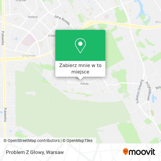 Mapa Problem Z Głowy