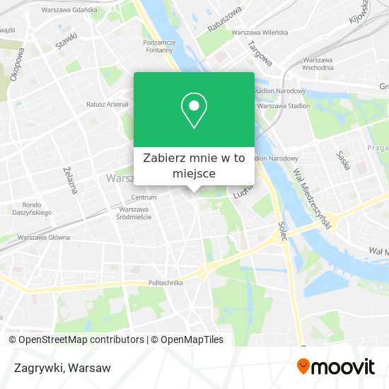 Mapa Zagrywki