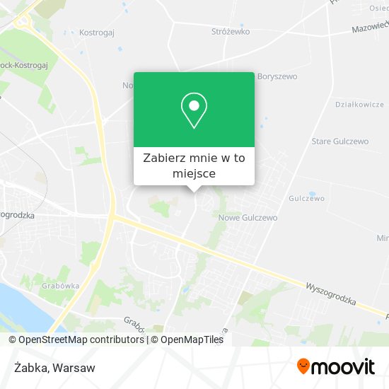 Mapa Żabka