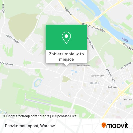 Mapa Paczkomat Inpost