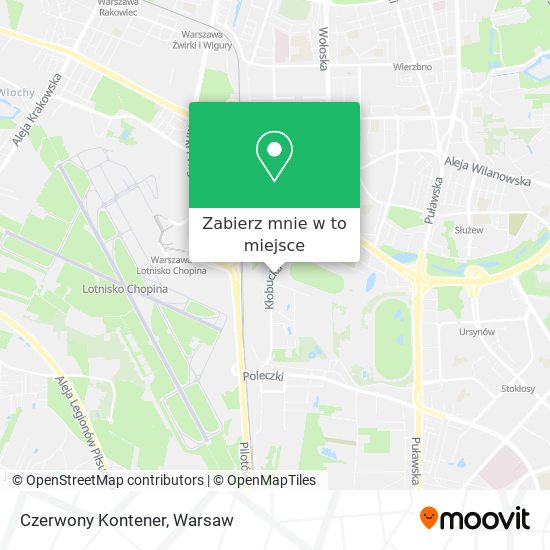 Mapa Czerwony Kontener