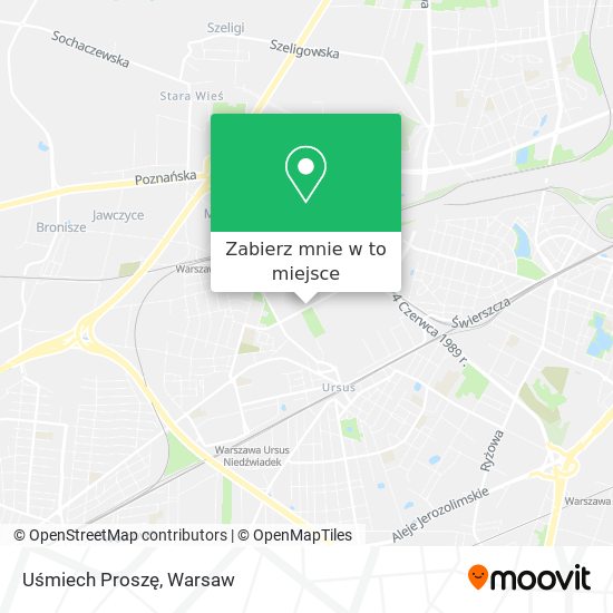 Mapa Uśmiech Proszę