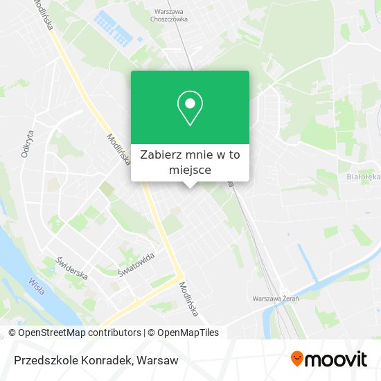 Mapa Przedszkole Konradek