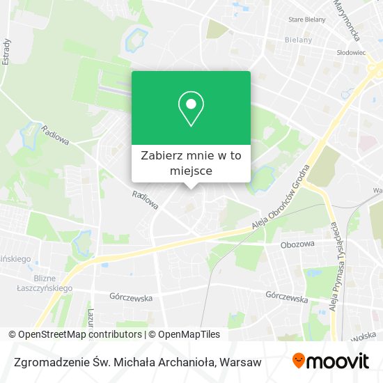 Mapa Zgromadzenie Św. Michała Archanioła