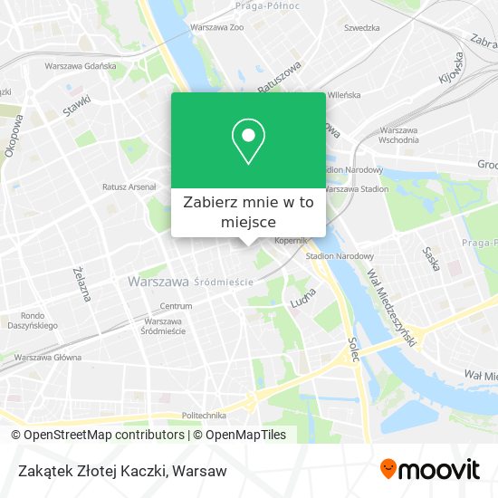 Mapa Zakątek Złotej Kaczki