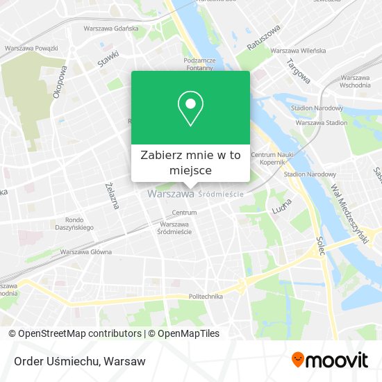 Mapa Order Uśmiechu