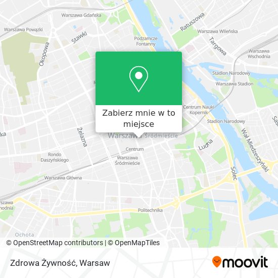 Mapa Zdrowa Żywność