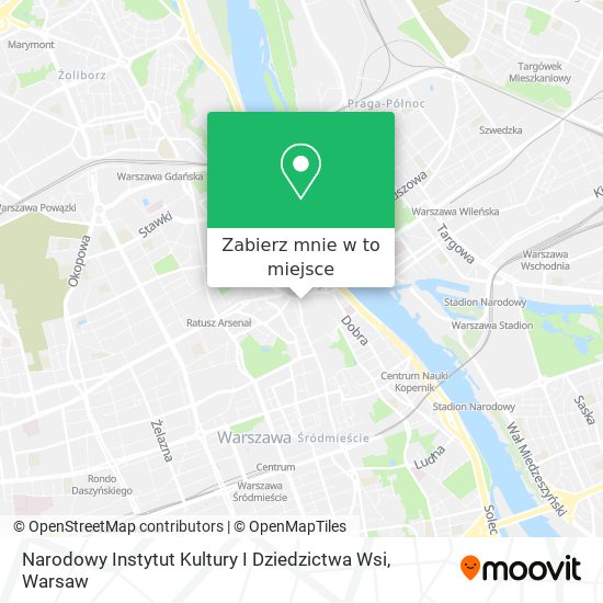 Mapa Narodowy Instytut Kultury I Dziedzictwa Wsi