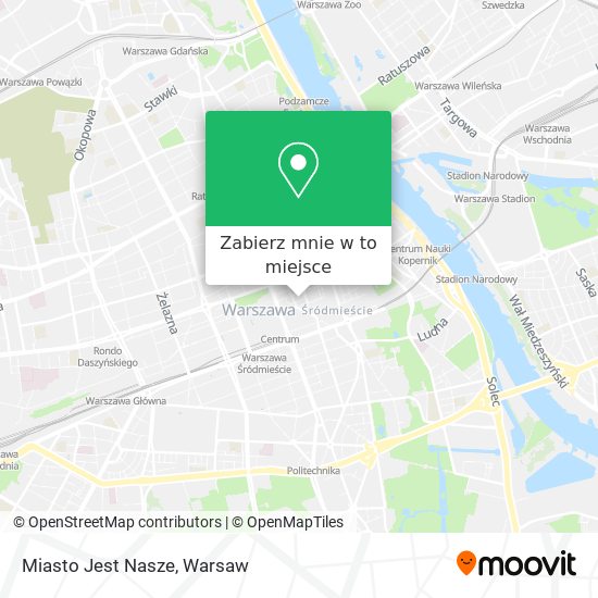 Mapa Miasto Jest Nasze