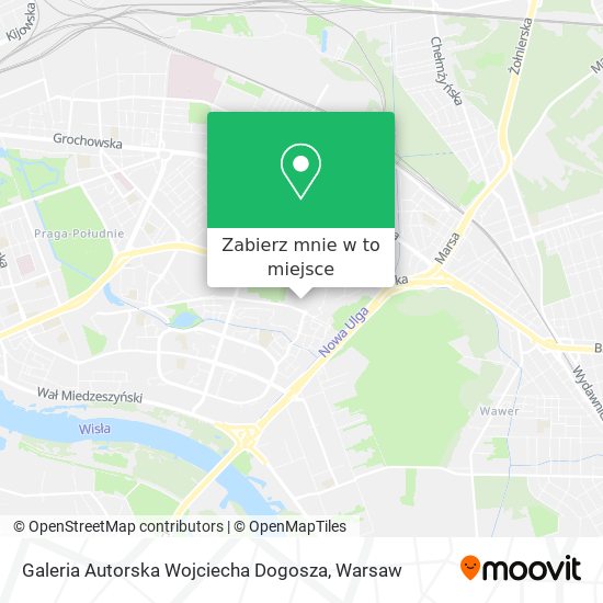 Mapa Galeria Autorska Wojciecha Dogosza