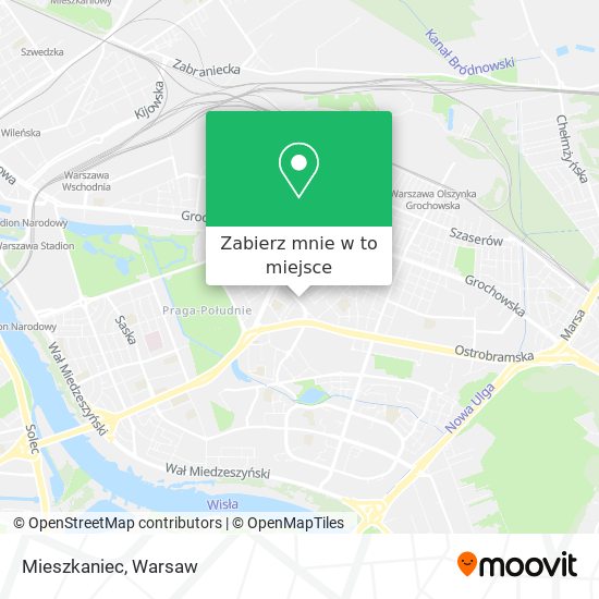 Mapa Mieszkaniec