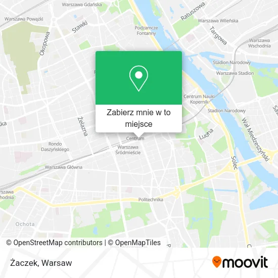 Mapa Żaczek