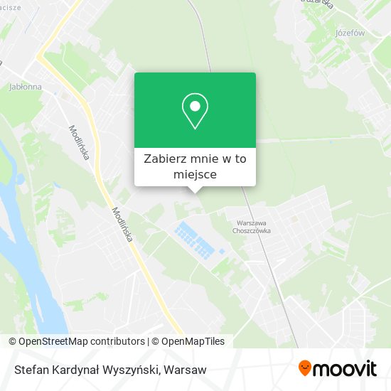 Mapa Stefan Kardynał Wyszyński